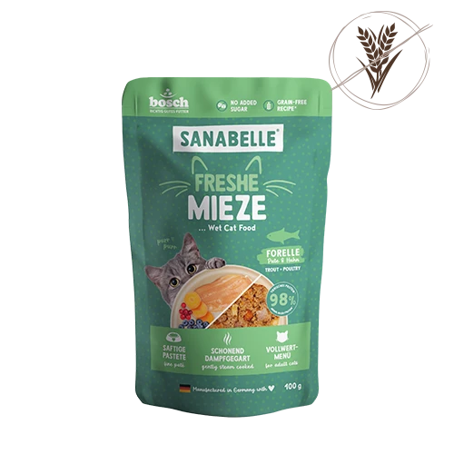 Offizielles Produktbild: Forelle, Pute & Huhn