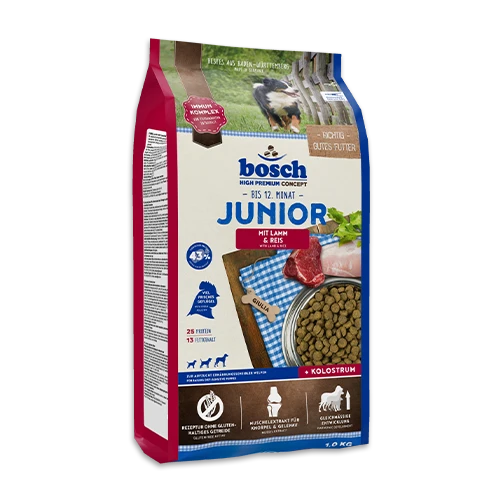 Offizielles Produktbild: Junior mit Lamm & Reis