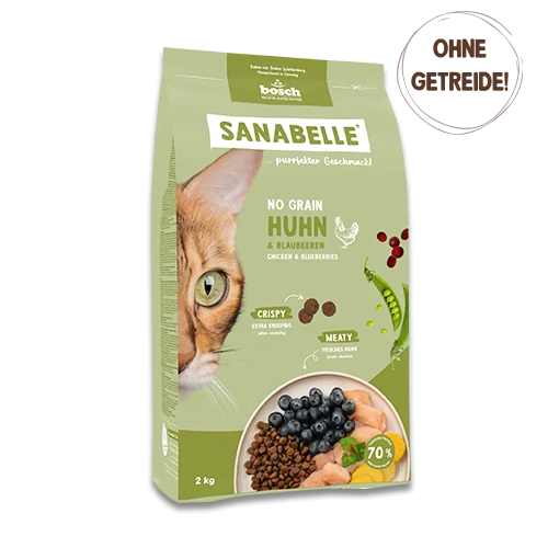 Offizielles Produktbild: No Grain Huhn & Blaubeeren
