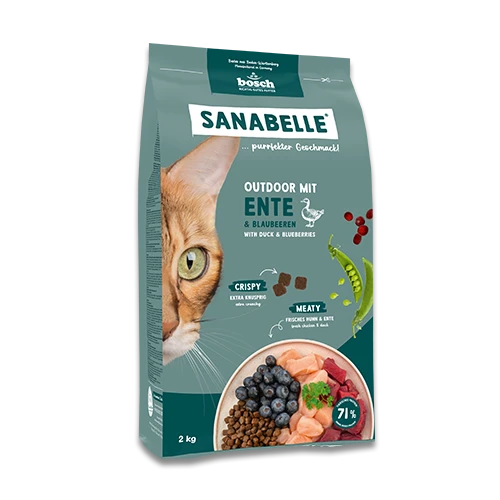 Offizielles Produktbild: Outdoor mit Ente & Blaubeeren