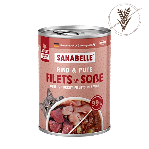 Offizielles Produktbild: Filets in Soße Rind & Pute