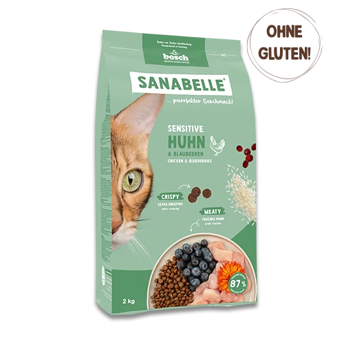 Offizielles Produktbild: Sensitive Huhn & Blaubeeren