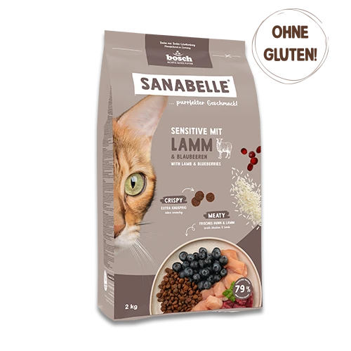 Offizielles Produktbild: Sensitive mit Lamm & Blaubeeren