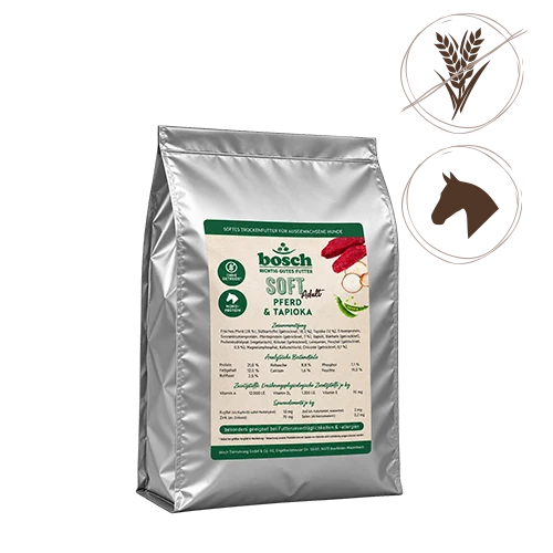 Offizielles Produktbild: bosch Soft Sensitive Pferd & Tapioka - 5 kg