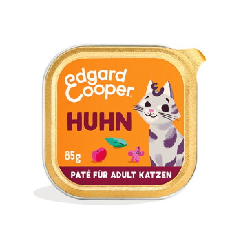 Offizielles Produktfoto: Edgard & Cooper Nassfutter Katze Adult Paté Huhn