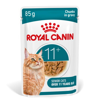 Offizielles Produktfoto: ROYAL CANIN Nassfutter Katze, Senior Ageing 11+, Sauce