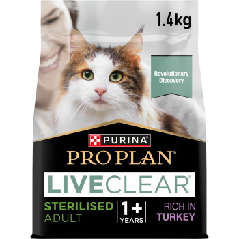Offizielles Produktfoto: PRO PLAN Liveclear Sterilised Adult Truthahn