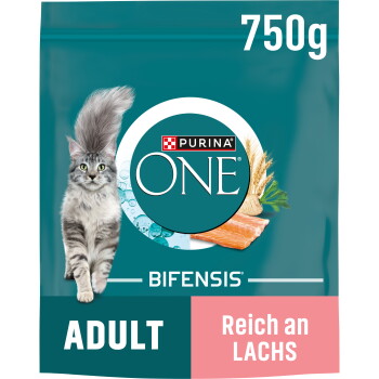 Offizielles Produktfoto: Purina ONE Bifensis Adult Lachs und Getreide