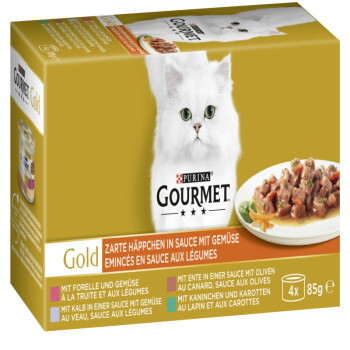 Offizielles Produktfoto: GOURMET Gold Zarte Häppchen