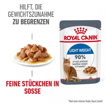 Offizielles Produktfoto: ROYAL CANIN Care Light Weight in Soße