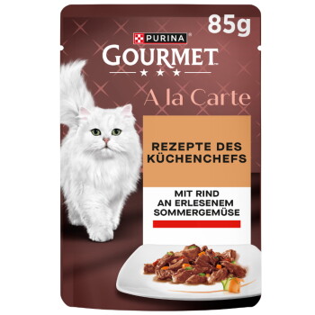 Offizielles Produktfoto: GOURMET A la Carte Nassfutter Katze Adult Rind
