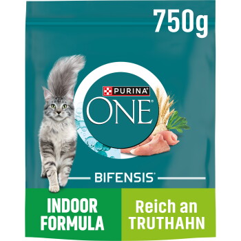 Offizielles Produktfoto: Purina ONE BIFENSIS Indoor mit Truthahn und Vollkorn