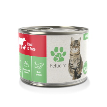 Offizielles Produktfoto: Fellicita Rind & Ente