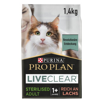 Offizielles Produktfoto: PRO PLAN Liveclear Sterilised Adult Lachs