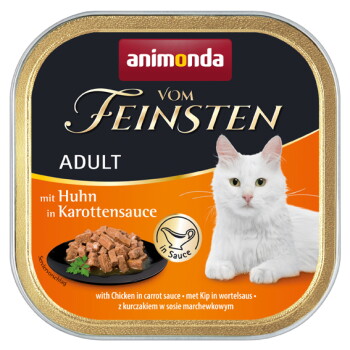 Offizielles Produktfoto: animonda Vom Feinsten Nassfutter Katze, Adult, Huhn