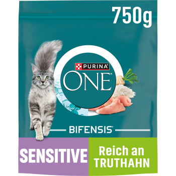 Offizielles Produktfoto: Purina ONE BIFENSIS Sensitive Truthahn und Reis