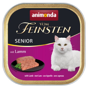 Offizielles Produktfoto: animonda Vom Feinsten Nassfutter Katze, Senior, Lamm