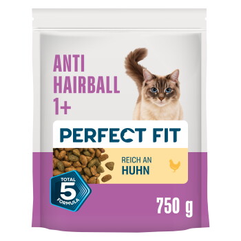 Offizielles Produktfoto: PERFECT FIT Anti-Hairball 1+ mit Huhn