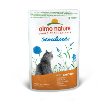 Offizielles Produktfoto: Almo nature Sterilised Huhn