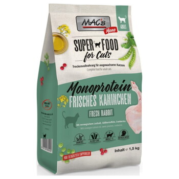 Offizielles Produktfoto: MAC's Cat Adult Monoprotein Kaninchen