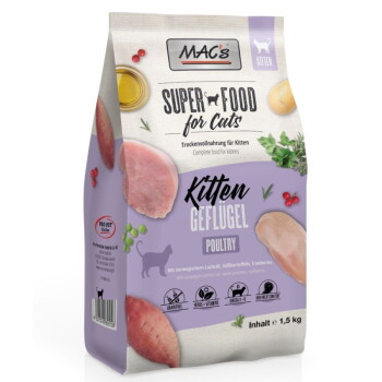 Offizielles Produktfoto: MAC's Superfood for Cats Kitten