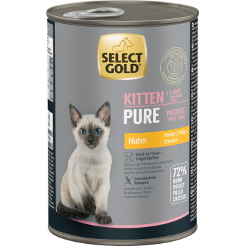 Offizielles Produktfoto: SELECT GOLD Pure Kitten Paté