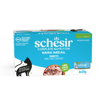 Offizielles Produktfoto: Schesir Complete Nutrition Thunfisch in jelly