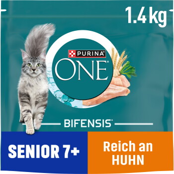 Offizielles Produktfoto: Purina ONE BIFENSIS Senior 7+ Huhn & Vollkorn