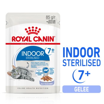 Offizielles Produktfoto: ROYAL CANIN Indoor 7+ Sterilised in Gelee