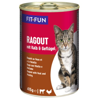 Offizielles Produktfoto: FIT+FUN Ragout Kalb und Geflügel