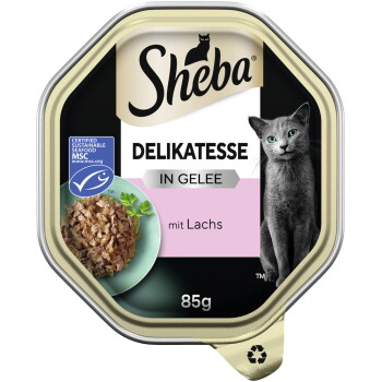 Offizielles Produktfoto: Sheba Delikatesse in Gelee Lachs