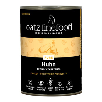 Offizielles Produktfoto: Catz finefood Nassfutter Katze Pure Adult Huhn