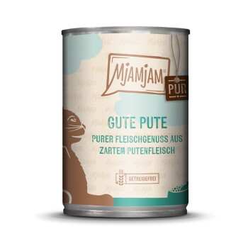 Offizielles Produktfoto: MjAMjAM Nassfutter Katze Adult Purer Fleischgenuss Pute