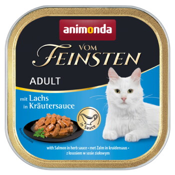 Offizielles Produktfoto: animonda Vom Feinsten Nassfutter Katze, Adult, Lachs