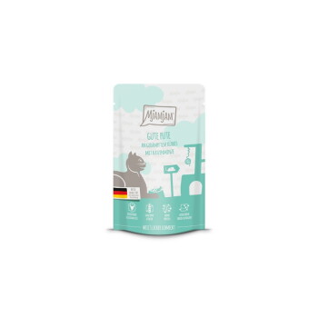 Offizielles Produktfoto: MjAMjAM Nassfutter Katze Adult, Quetschie, Pute und Kürbis