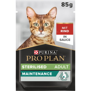 Offizielles Produktfoto: PRO PLAN Sterilized Nutrisavour Rind