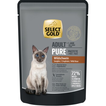 Offizielles Produktfoto: SELECT GOLD Adult Pure Wildschwein