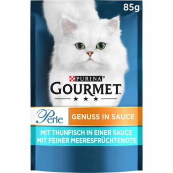 Offizielles Produktfoto: GOURMET Perle Genuss in Sauce Thunfisch