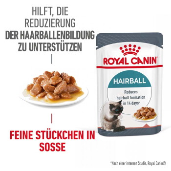Offizielles Produktfoto: ROYAL CANIN Care Hairball Adult in Soße
