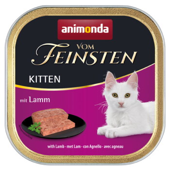 Offizielles Produktfoto: animonda Vom Feinsten Nassfutter Kitten, Lamm