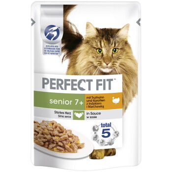 Offizielles Produktfoto: PERFECT FIT Senior 7+ mit Truthahn
