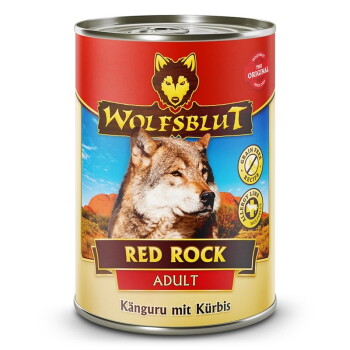 Offizielles Produktfoto: WOLFSBLUT Adult Red Rock - Känguru mit Kürbis
