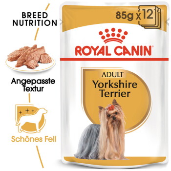 Offizielles Produktfoto: ROYAL CANIN Yorkshire Terrier Adult Mousse