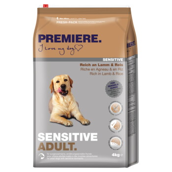 Offizielles Produktfoto: PREMIERE Sensitive Trockenfutter Hund Adult Lamm