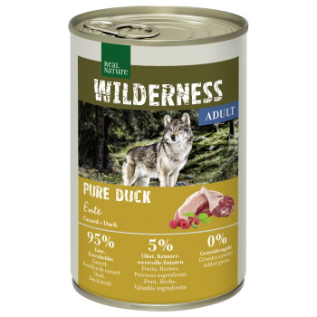 Offizielles Produktfoto: REAL NATURE WILDERNESS Nassfutter Hund, Adult, Pure Duck, Ente