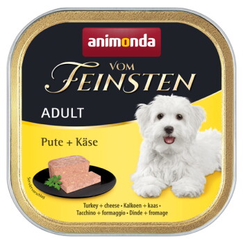 Offizielles Produktfoto: animonda Vom Feinsten Adult in Sauce Pute und Käse