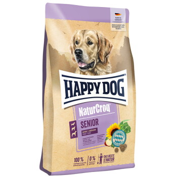 Offizielles Produktfoto: HAPPY DOG NaturCroq Trockenfutter Hund Senior