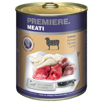 Offizielles Produktfoto: PREMIERE Meati Nassfutter Hund, Adult, Lamm