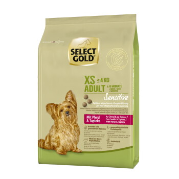 Offizielles Produktfoto: SELECT GOLD Sensitive XS Adult Pferd
