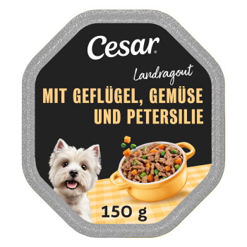 Offizielles Produktfoto: Cesar Landragout Geflügel und Gemüse